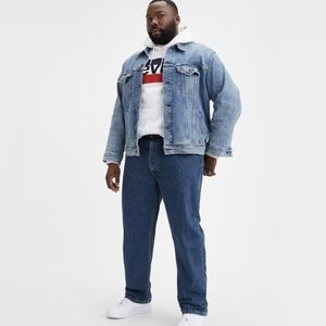Levi's 505 Men's Blue Denim Straight Leg Jean Sz 42 x 32